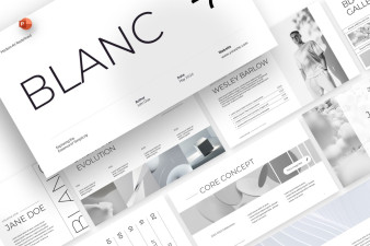 Clean Modern Art PowerPoint Template